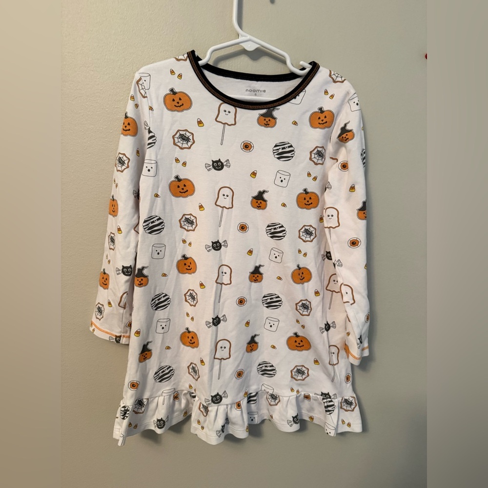 Noomie Halloween Themed Long Sleeve Dress